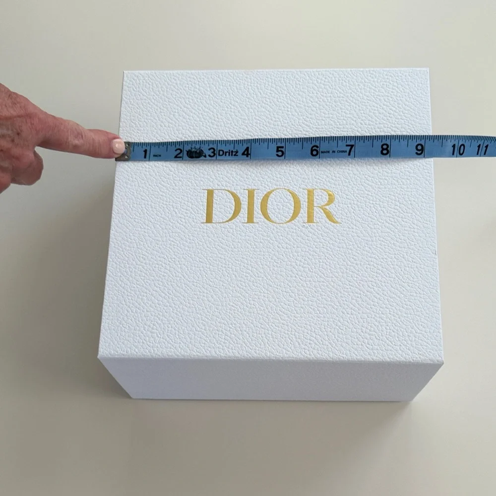 DIOR White Box with Gold Logo